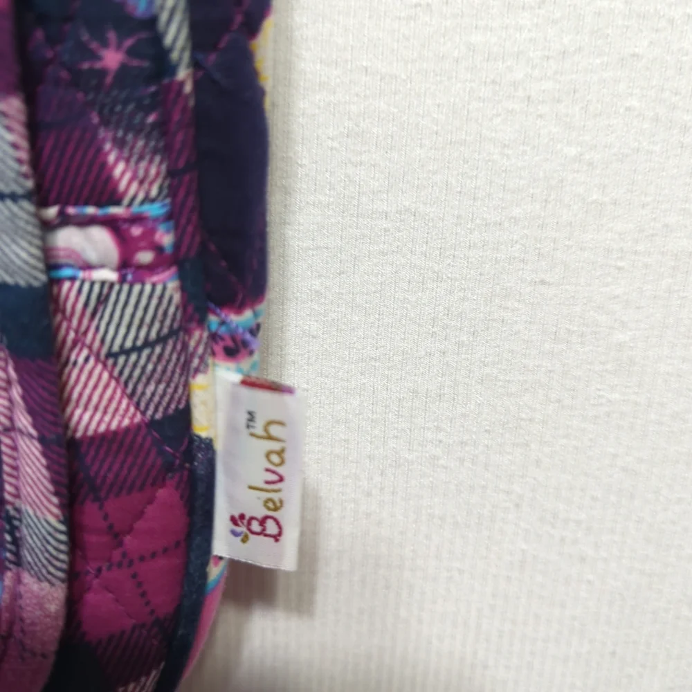 Belvah‎ purple Paisley crossbody bag - Picture 4 of 9